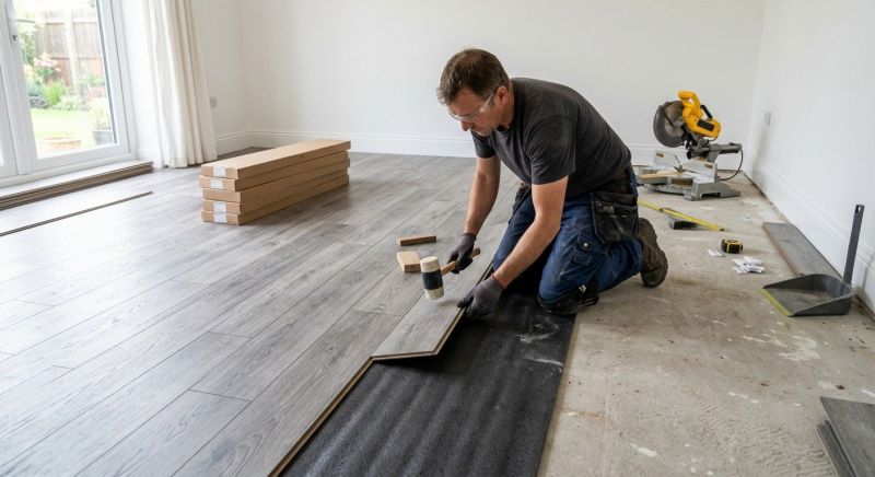 Laminate Floor Installation in Dunkirk, MD