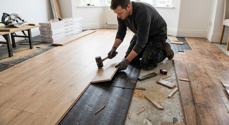Laminate Floor Replacement in Chevy Chase, MD