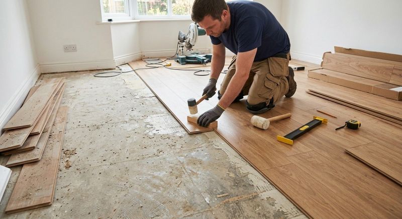 Laminate Floor Replacement in Owings, MD