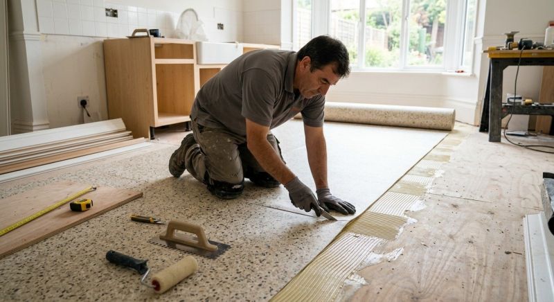 Linoleum Floor Installation in Annapolis, MD