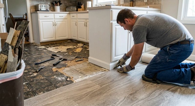Linoleum Floor Installation in Annapolis, MD