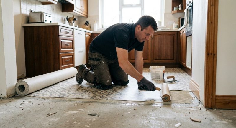 Linoleum Floor Installation in Clinton, MD