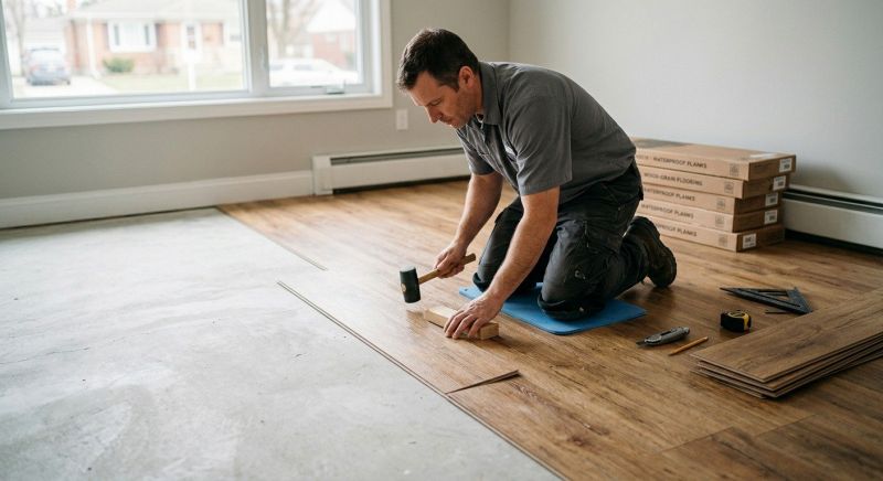 Linoleum Floor Installation in Crownsville, MD