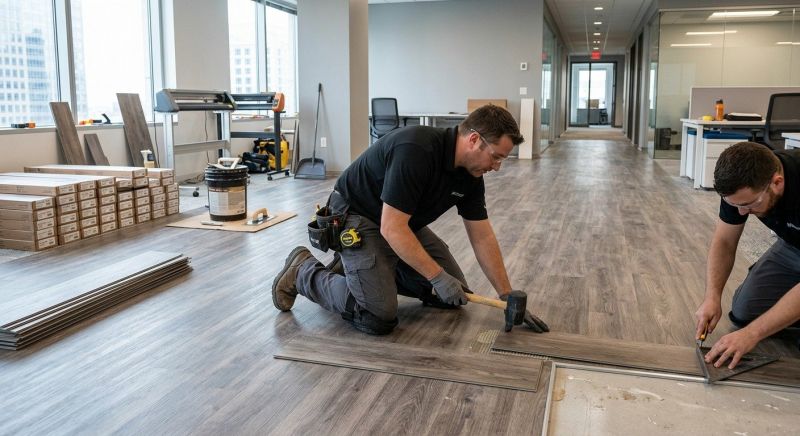 Linoleum Floor Installation in Kensington, MD