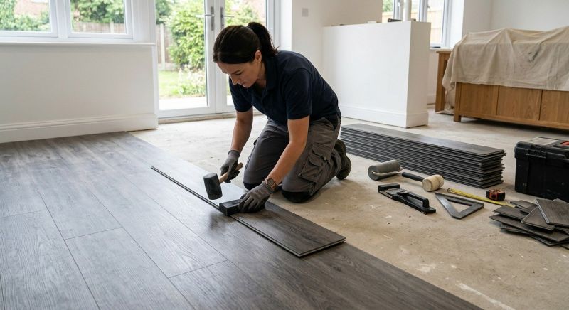 Luxury Vinyl Tile Installation in Ashton, MD