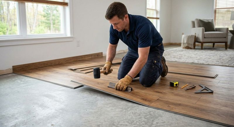 Luxury Vinyl Tile Installation in College Park, MD