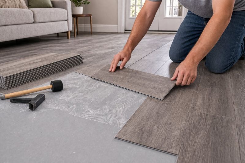 Luxury Vinyl Tile Installation in Laurel, MD