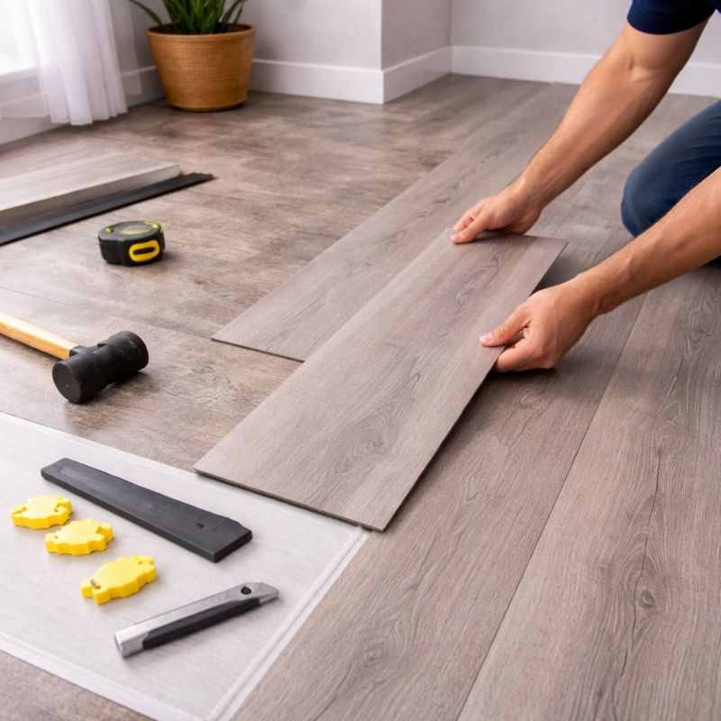 Luxury Vinyl Tile Installation in Gambrills, MD