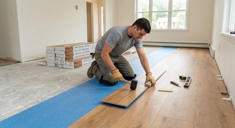 Lvt Flooring Installation in Woodstock, MD