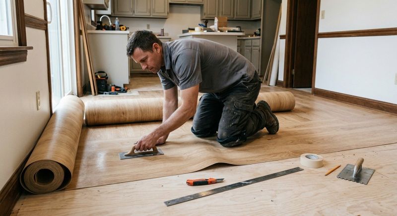 Sheet Flooring Installation in Burtonsville, MD