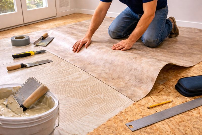 Sheet Flooring Installation in Edgewater, MD
