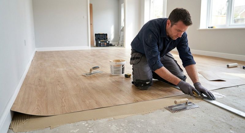 Sheet Vinyl Installation in Annapolis, MD