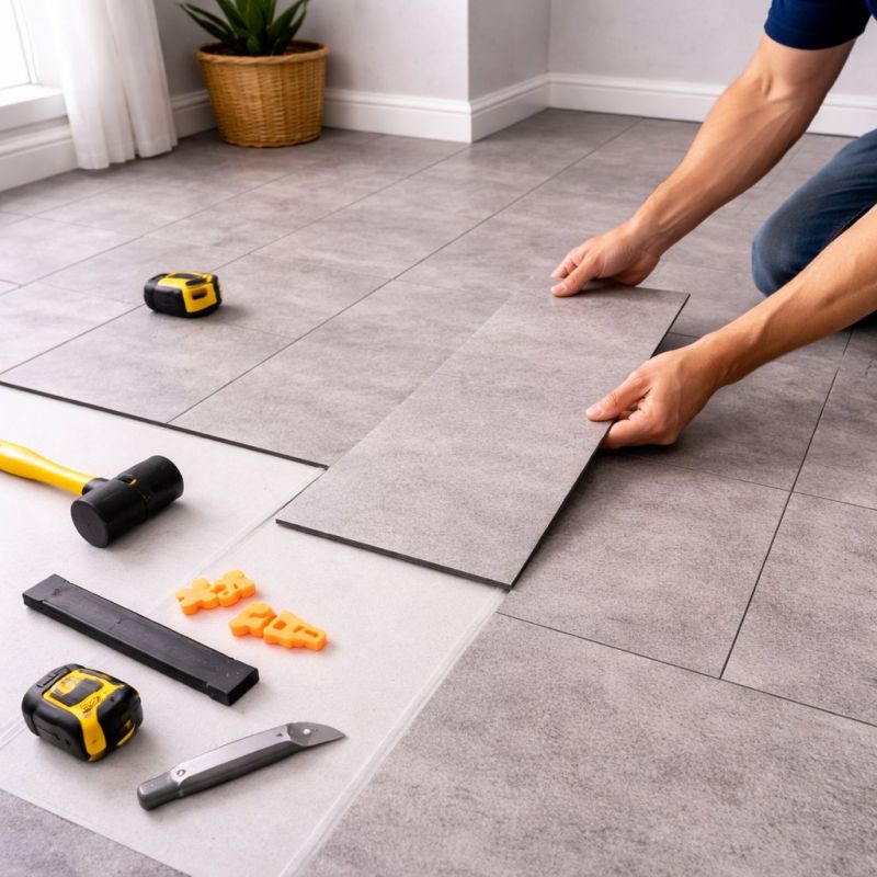 Vinyl Tile Installation in Gambrills, MD